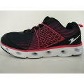 Black Red Comfort Running Shoes Women Sneakers